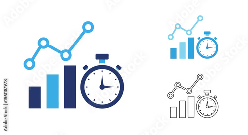 Business time management, efficiency and productivity
