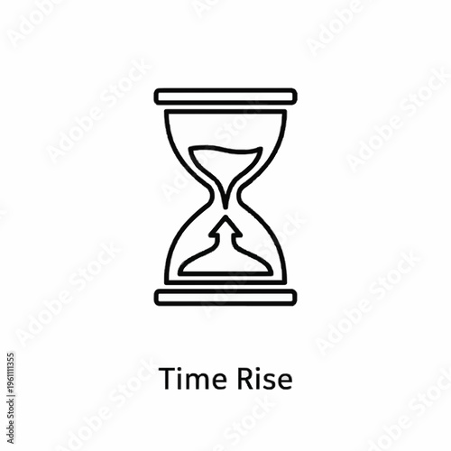 Hourglass icon depicting the concept of time passage and urgency