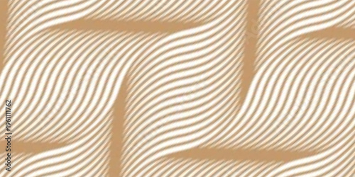 Brown Wavy Pattern Background With Repeating Curves For Modern Design And Texture,eps10