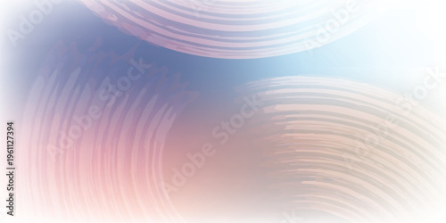 Abstract Soft Pastel Swirls of Light and Color.