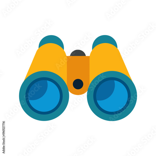Binoculars for observation and exploration, travel, adventure, discovery, and searching