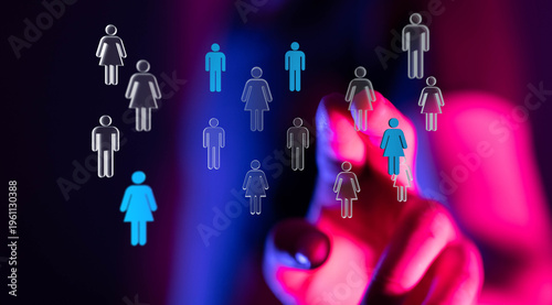 Connecting people in the di...