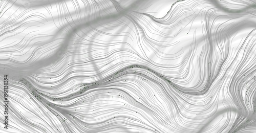 Abstract design of flowing ...