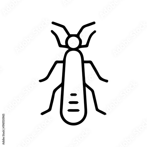 Termite Bug Outline Icon
