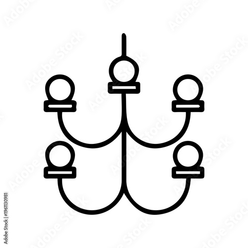 Chandelier Light Icon