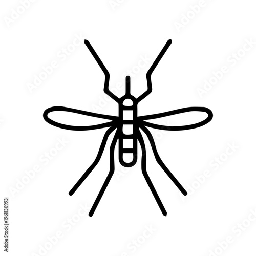 Mosquito line icon