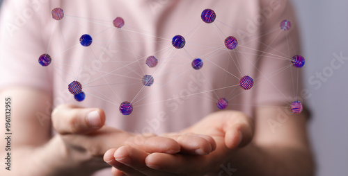 Conceptual image of a digit...