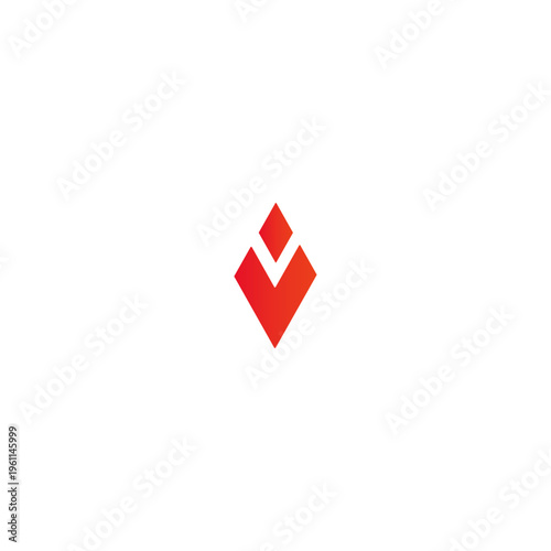 Free Download Letter V logo icon flat vector design - GFXLoad