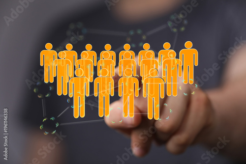 Concept of teamwork, commun...