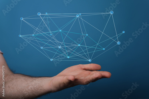 Hand supporting a 3D render...