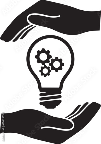 Single black fern leaf silhouette with detailed fronds and intricate foliage pattern isolated on transparent background vector.