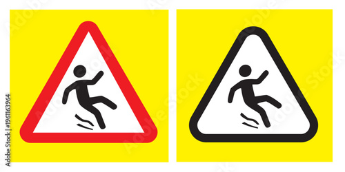 caution wet floor sign