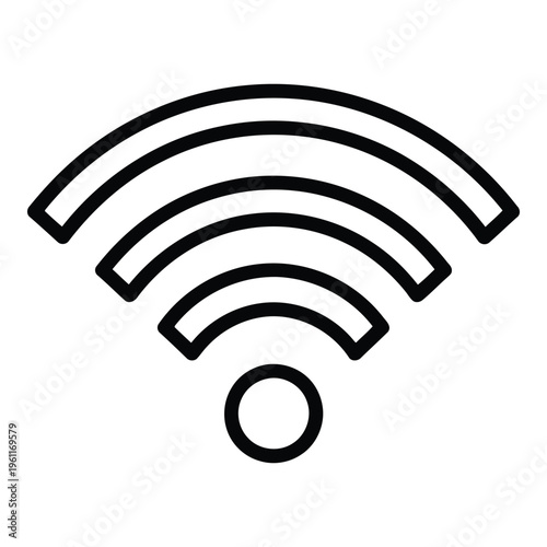 WiFi Signal Icon Symbol Wireless.