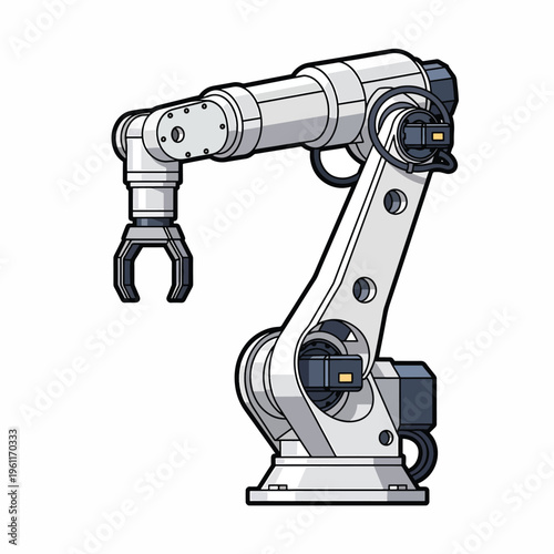 Industrial robotic arm machine technology 1.