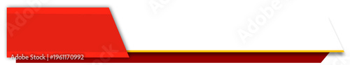 Free Download Red and white banner text box - GFXLoad