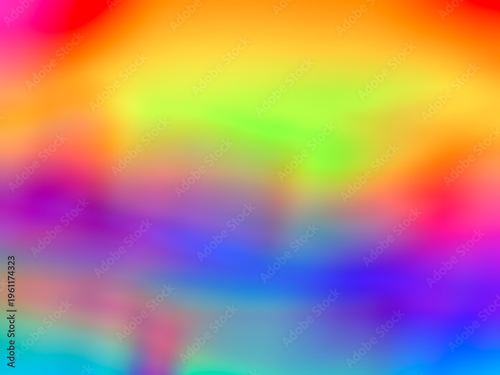 Obraz premium Abstract Blurry Colorful Gradient Background