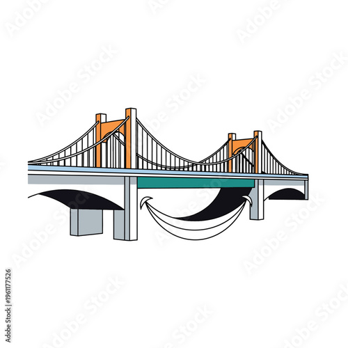 Suspension Bridge Structural Engineering Design 1.