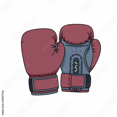 Boxing gloves for combat sports.