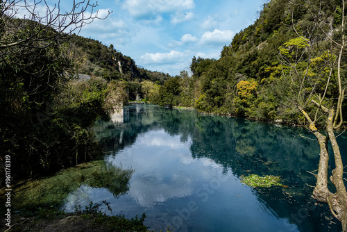 Narni Umbria Italy Nera River Blue Water Lush Green Forest Scenic Nature Landscape Beautiful Picturesque Scenes Travel Destination Chronicles Narnia C S Lewis Fantasy Books Inspiration Peaceful Valley