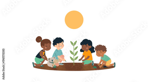 A young professional woman focused on her work in a bustling coffee shop atmosphere, conveying productivity and modern work culture.