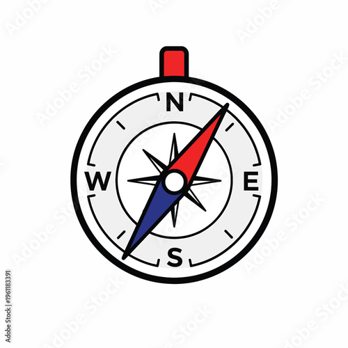 Compass Navigation Tool Direction Indicator 4.