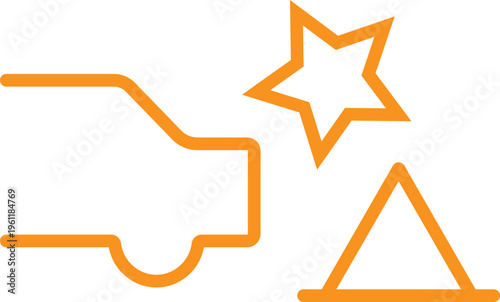 Rear Automatic Braking (RAB) warning light