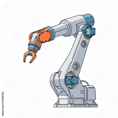 Industrial robotic arm machine technology 11.