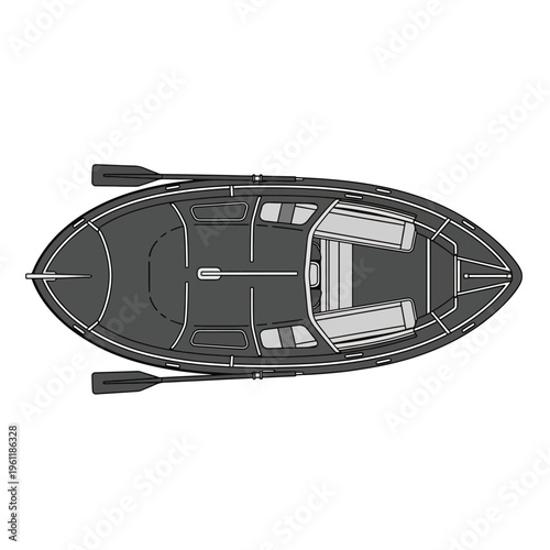 Modern Luxury Yacht Boat Design.