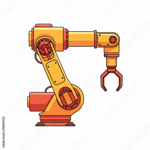 Industrial robotic arm machine technology 4.