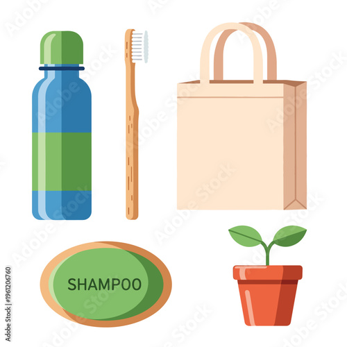 Bottle with green cap and label.