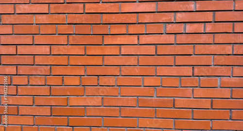 Red Brick Wall Texture Background