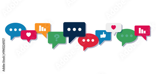 icona, discussione, dialogo, comunicazione, fumetto, concetto, baloon, 