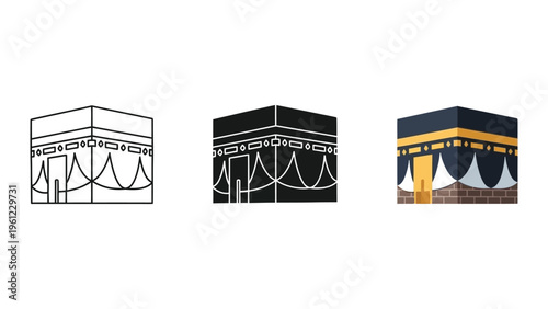 Kaaba Architecture Islamic Landmark Commercial Icon