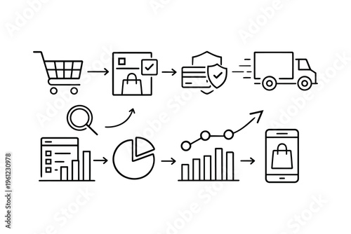 The ecommerce journey from shopping cart to mobile app analytics and growth