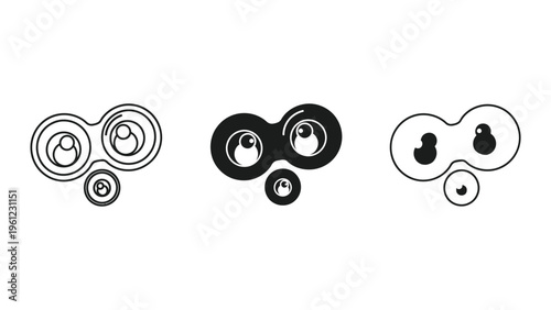 Cell Division Life Science Concept