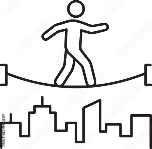 man running on the stairs