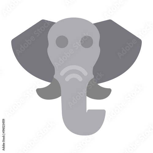 Elephant Vector Icon