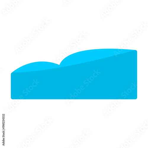 Sand dunes Vector Icon