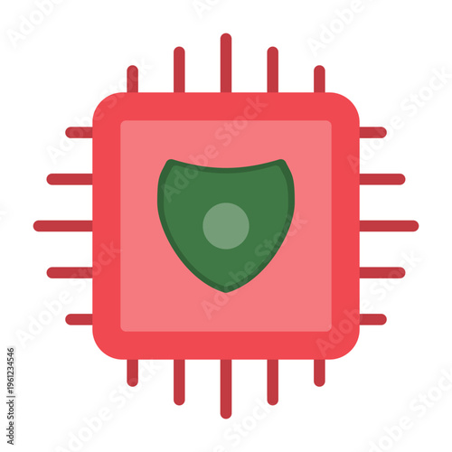 Virtual Server Vector Icon