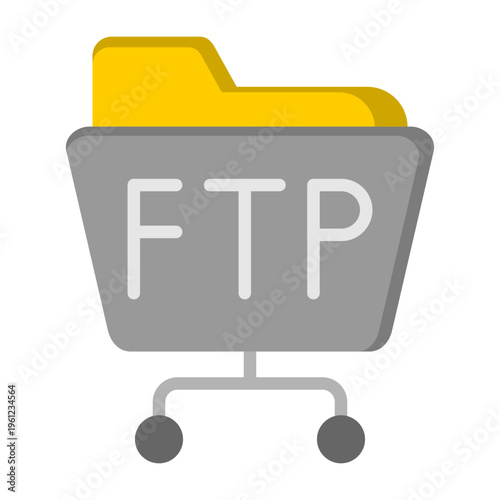 FTP Server Vector Icon