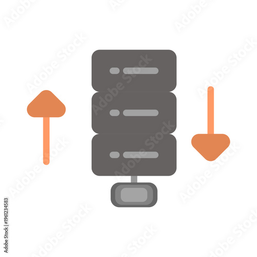 Bandwidth Vector Icon