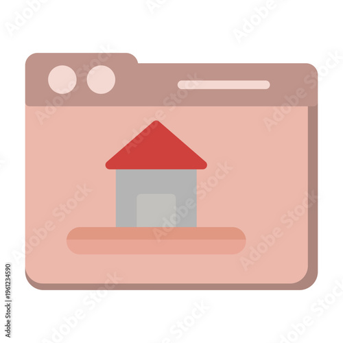 Domain Name Vector Icon