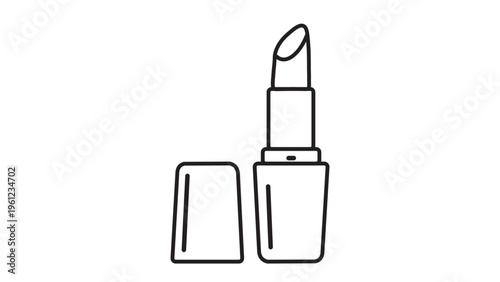 Lipstick Bottle Icon for Beauty Packaging Design Cosmetic Branding Strategy and Retail Product Presentation