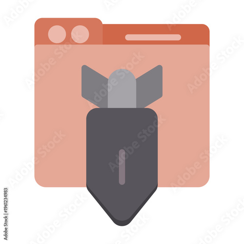 DDoS Protection Vector Icon