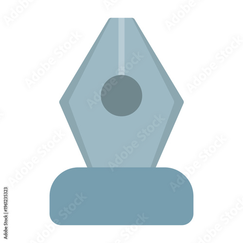 Black Nib Vector Icon