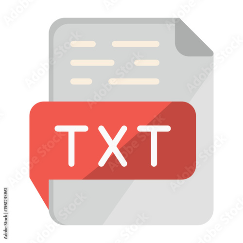 TXT Vector Icon