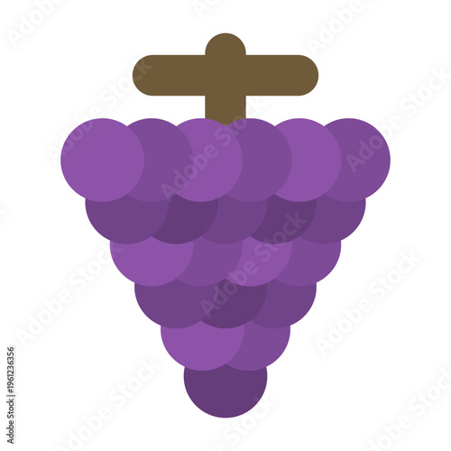 Grapes Vector Icon