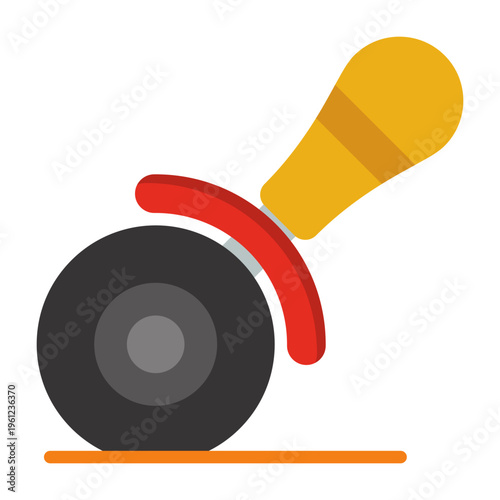 Pizza Cutter Vector Icon