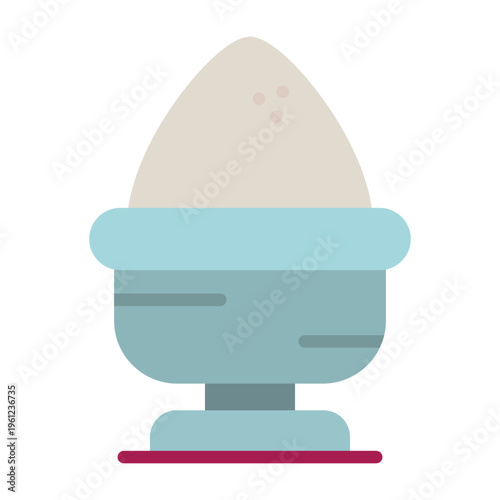 Boiled Egg Vector Icon