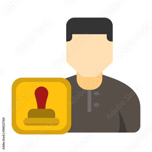 Legal Advisor Vector Icon